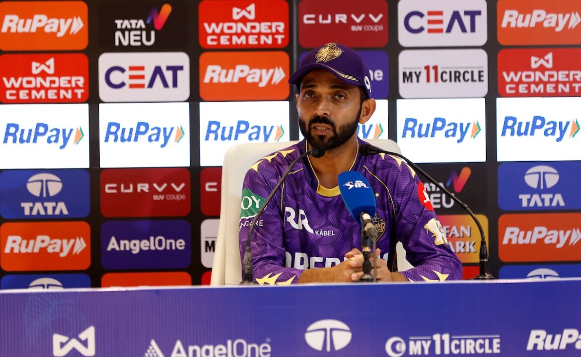 కెకెఆర్ కెప్టెన్ అజింక్య రహానె యొక్క పిచ్ అభ్యర్థనను తిరస్కరించడంపై ఈడెన్ గార్డెన్స్ క్యూరేటర్ యొక్క యు-టర్న్ వరుస తర్వాత
