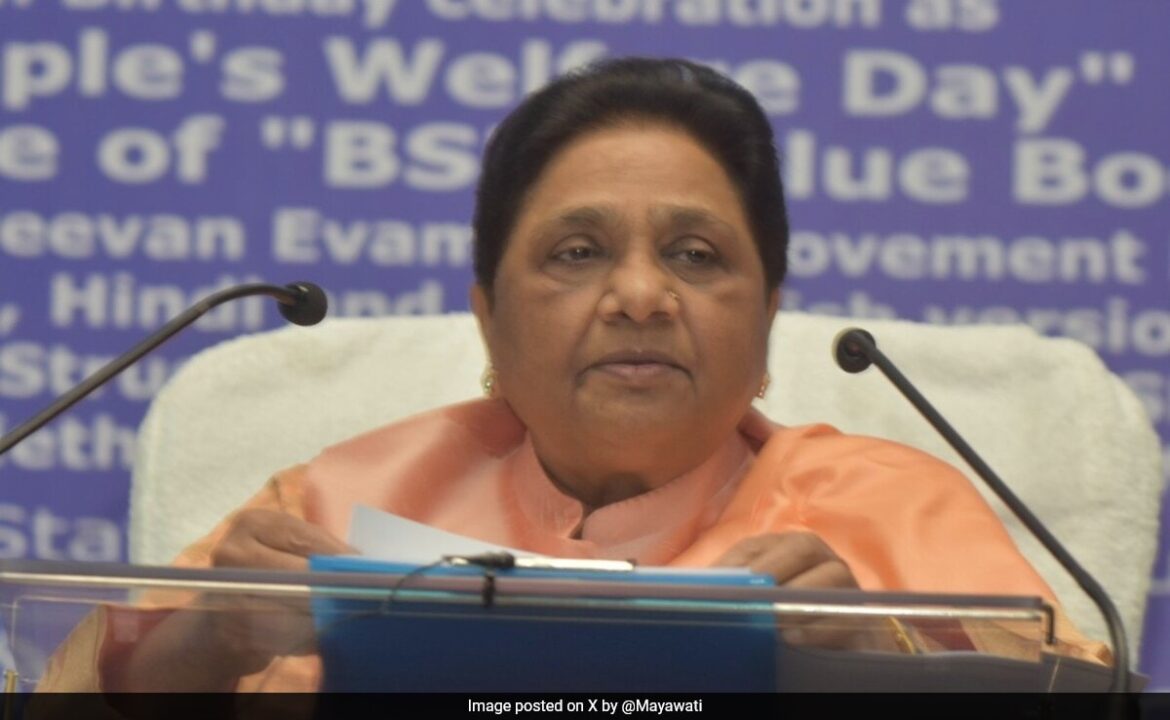 మాయావతిపై అఖిలేష్ యాదవ్ పార్టీ మేనల్లుడు
