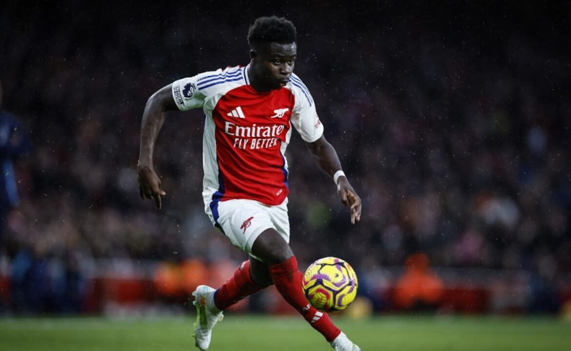 ఆర్సెనల్ యొక్క బుకాయో సాకా గాయం విరామం 'నిజంగా మంచిది' అని మానసికంగా
