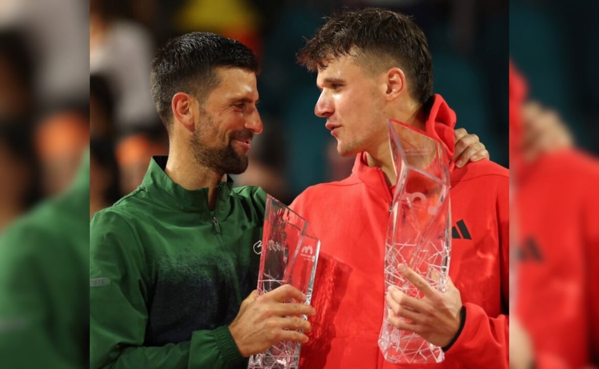 జాకుబ్ మెన్సిక్ మయామి ఓపెన్ టైటిల్‌ను కైవసం చేసుకోవడానికి నోవాక్ జొకోవిక్
