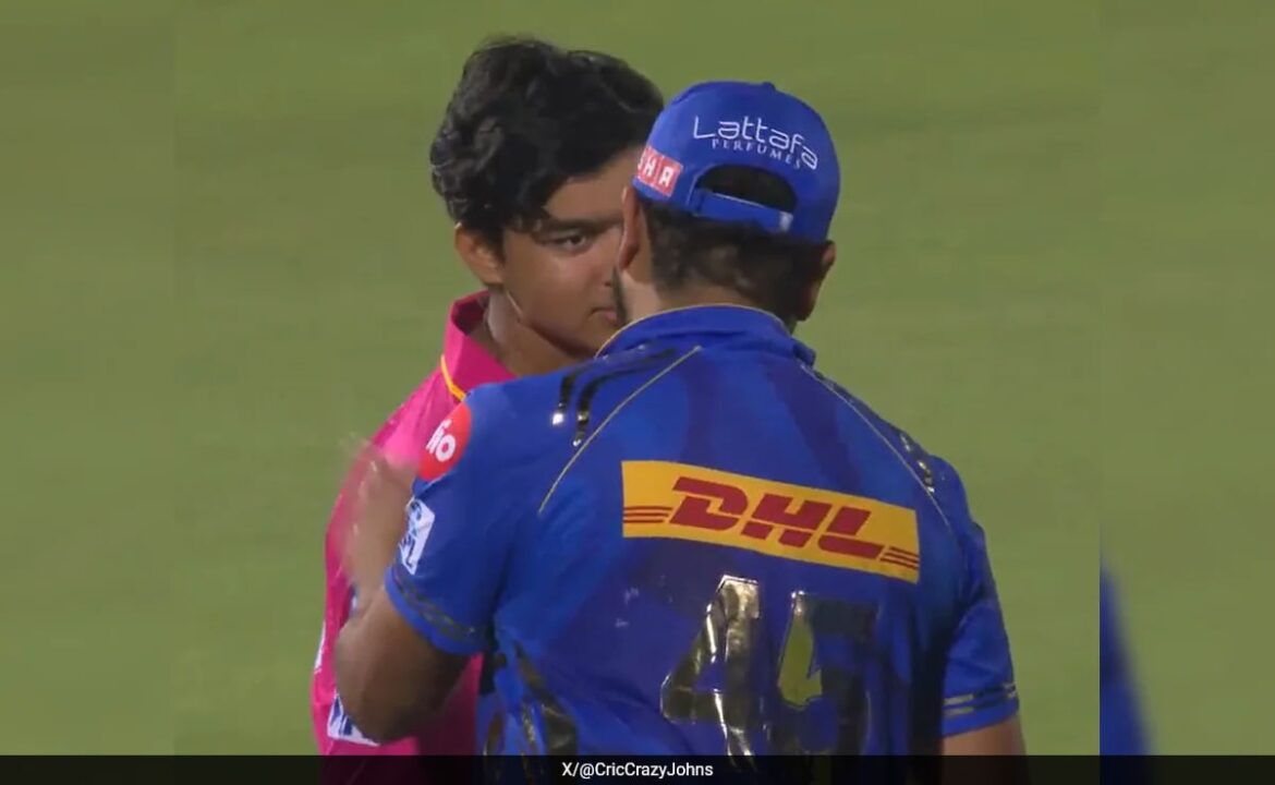 ఆర్‌ఆర్ స్టార్ యొక్క 2-బాల్ డక్ తరువాత వైభవ్ సూర్యవాన్షి కోసం రోహిత్ శర్మ యొక్క అద్భుతమైన సంజ్ఞ
