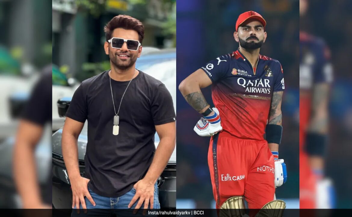 సింగర్ రాహుల్ వైద్యలు అవత్ కోహ్లీని అవ్నీట్ కౌర్ రోపై ఎగతాళి చేస్తాడని ఆర్‌సిబి స్టార్ తనను అడ్డుకున్నాడు
