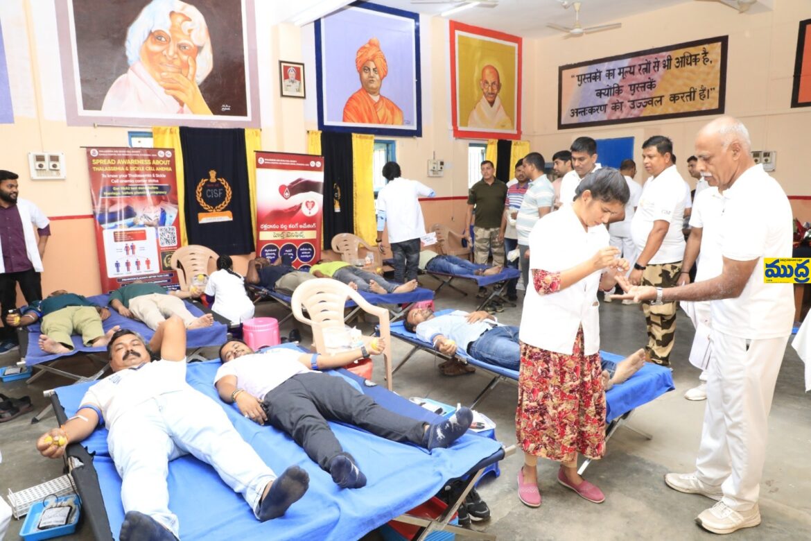 రక్తదానంతో మానవతా విలువలు విలువలు - ముద్రా న్యూస్
